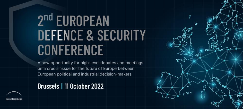 2nd European Defence and Security Conference Brysselissä