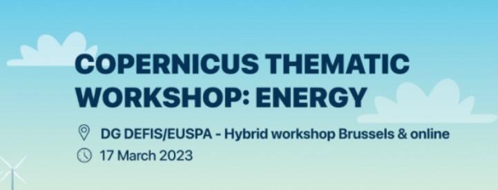 EUSPA: Copernicus Thematic Workshop: Energy